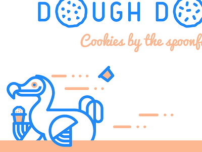 Dough Dough X Icicle Tricycle bike brand cookie dodo dough edible cookie dough food truck icicle