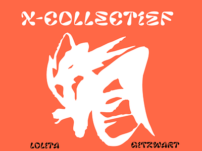 Poster/flyer for X-collectief graphic design