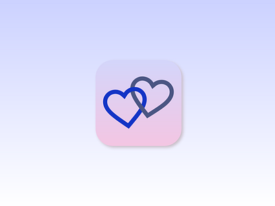App Icon - Daily UI Challenge 5 appicon dailyui dailyui005 dailyuichallenge datingappicon ui uidesign