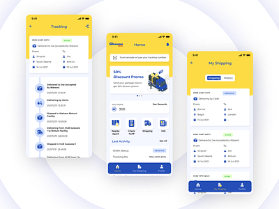 Shipping Mobile App - Wahana Express