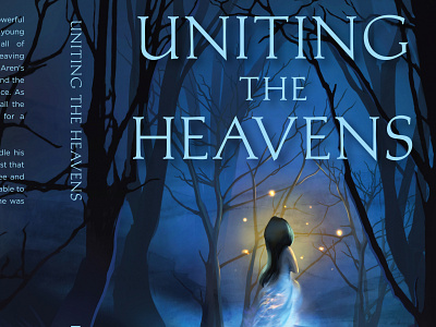 Uniting the Heavens book cover book cover cover design design graphic design