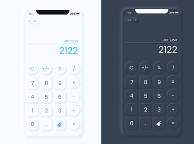 Day #004 : Calculator UI 100daysofui branding dailyui design graphic design icon illustration logo typography ui ux