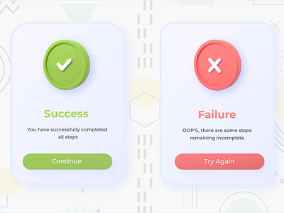 Day #011 : Success / Failure Flash UI