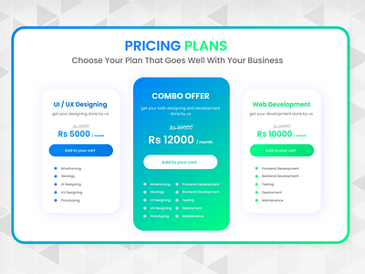 Day #30: Pricing UI