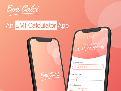 Day #036 : EMI Calculator UI