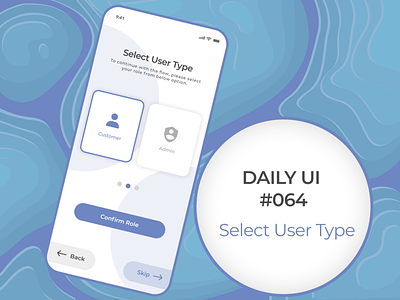 Day #064 : Select User Type
