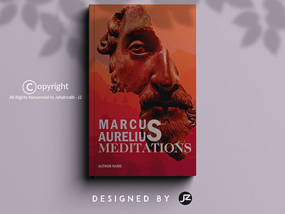 Marcus Aurelius Meditations Book Cover By Jahanzaib JZ