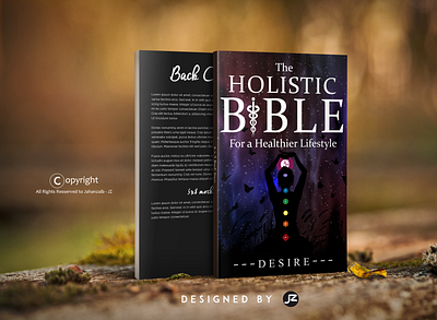 Holistic Bible Book Cover Designed By Jahanzaib JZ book cover book cover design design design art graphicdesign holistic bible