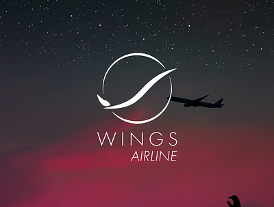 DAILY LOGO CHALLENGE D11/50 airline branding daily logo challenge dailylogochallenge logo vector wings airline