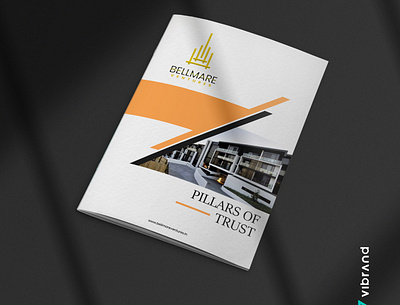 BELLMARE VENTURES COMPANY PROFILE WORK branding brochure client work company profile logo design