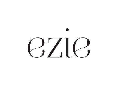Ezie Logo branding fashion logo