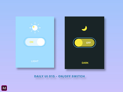 Daily UI 015 - On/Off Switch