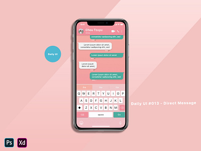 Daily UI 013 - Direct Message