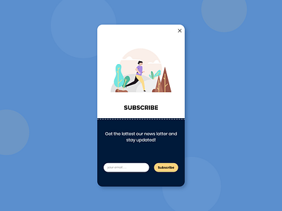 Daily UI 026 - Subscribe appdesign dailyui dailyuichallenge subscribe subscription ui uidesign