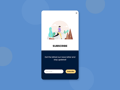 Daily UI 026 - Subscribe