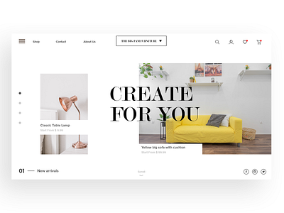 Furniture Web Design