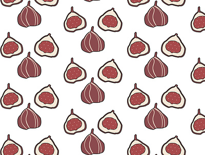 Figs Pattern design graphic design illustration pattern vector