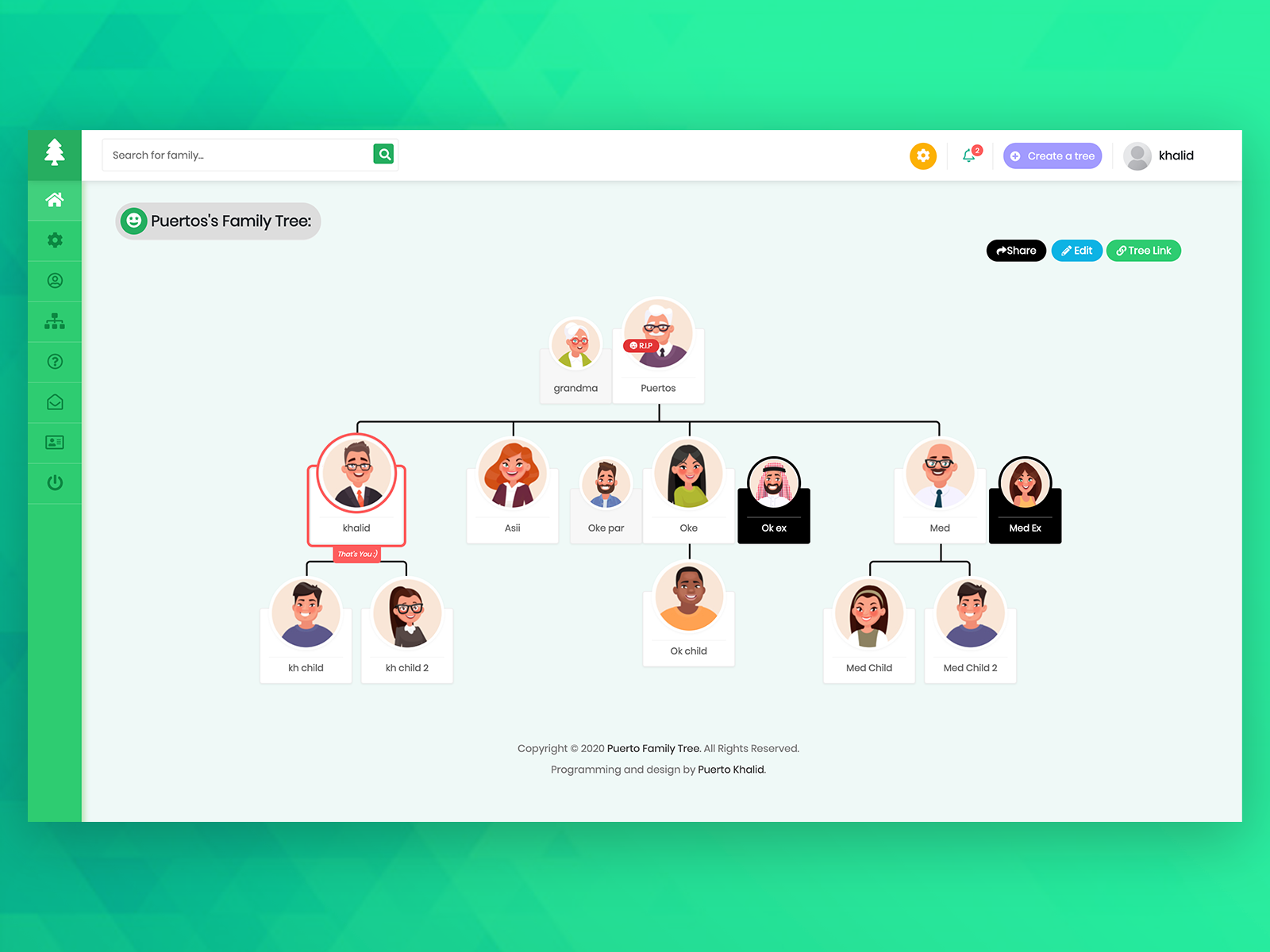 software for family tree builder