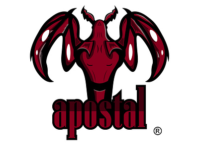 Mascot logo "Apostal" by AwannyStudio 2020 apostol csgo csgologo design devil dota esport esportlogo flat hell icon illustration illustrator logo minimal space trending typography vector