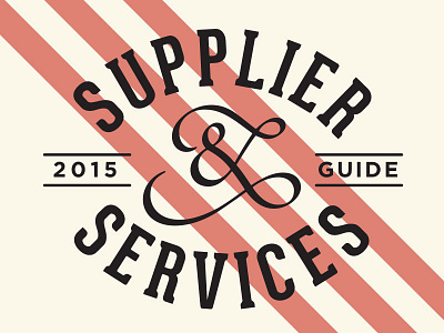 Supplier & Services Guide beverage guide logo magazine