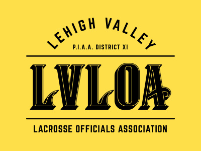 LVLOA final lacrosse logo officials pennsylvania