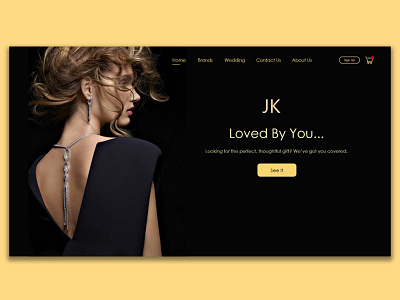 The online shop jewelry website design jewelry minimal online shop ui ux web webdesig website