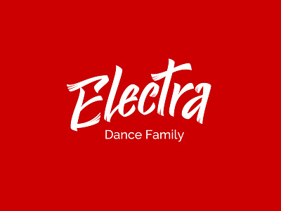 Electra lettering logo logodesign vector