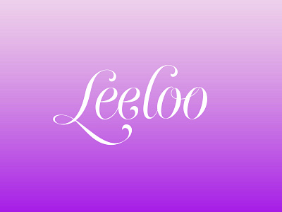 Leeloo design illustration lettering logo logodesign