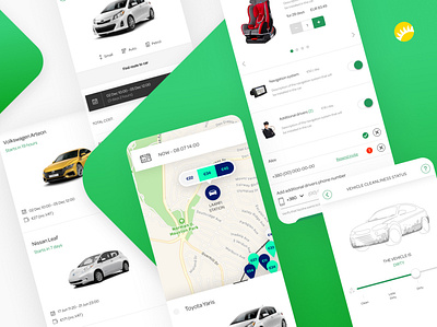 Europcar android app app app design carservice design illustration ios app design minimal mobile application ui ui ux user friendly ux