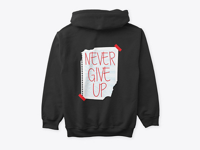 Nevergiveup2 hoodie tees teespring