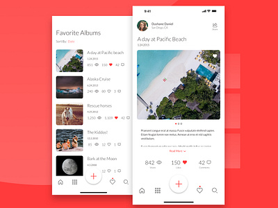 Daily UX #6 - Shared Gallery App