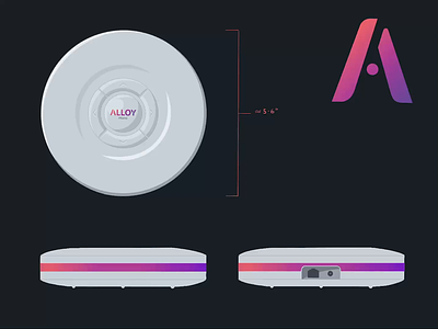 Alloy Home Hub Concepts #1 alloy home digital illustration digital illustrator hardware design ipadproart procreate art