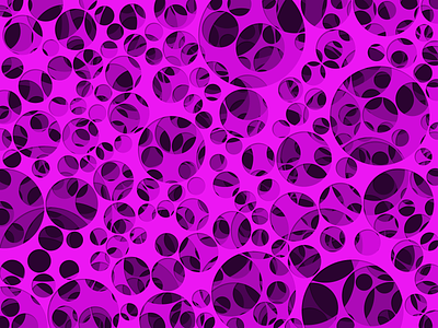 Hole Punch abstract circles generative geometric illustration pattern