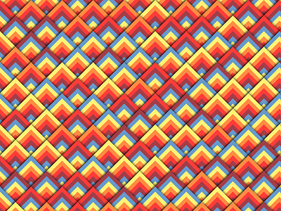 Sparre abstract chevron generative art geometric illustration pattern