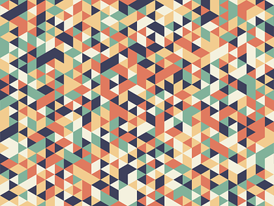 Triangle Pattern abstract generative generative art geometric pattern random triangles