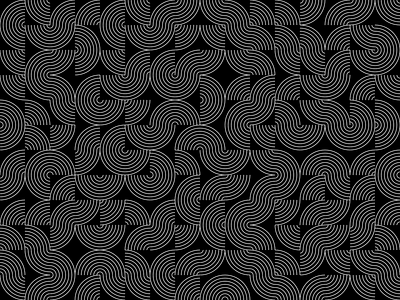 Quarter Circles abstract blackandwhite circles generative generative art geometric pattern random