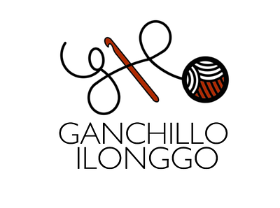 Ganchillo Ilonggo Logo branding crochet design digital art icon logo