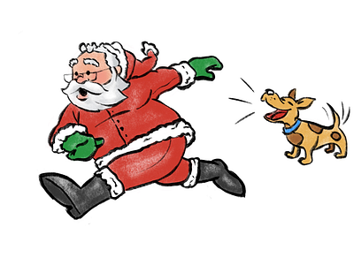 Run, run Santa