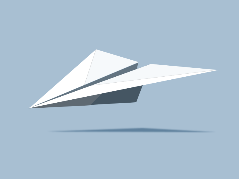Paper airplane