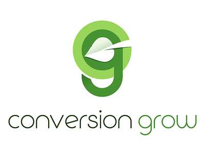 Conversion Grow Logo illustrator logo
