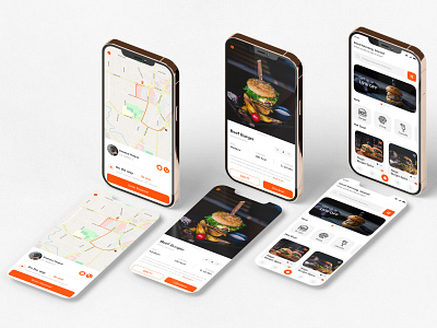 Food Delivery App figma mobile app ui ui design ux