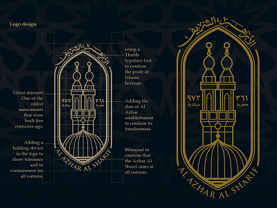 Al Azhar Al Sharif Rebranding branding cairo egypt graphic design logo rebranding typography