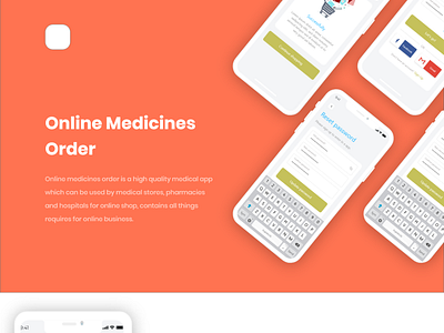 Online Medicine order app