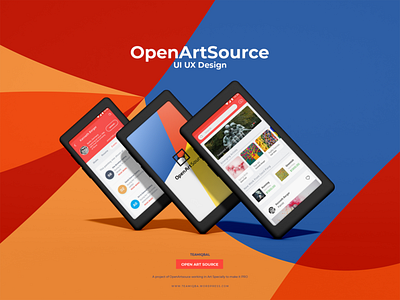 Open Art source app design graphic design ui ux web website