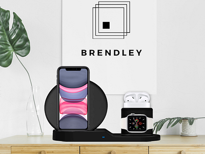 Banner For Brendley 3-in-1 Charging Dock banner ads branding design icon illustrator photoshop smo social media socialmedia ui