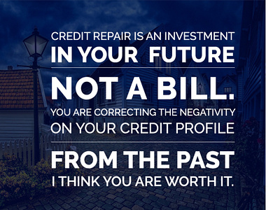 Credit Repair Business Banner