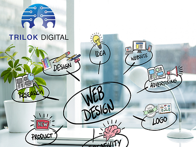 Trilok Digital Logo