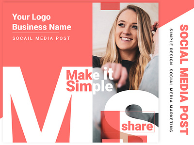 Social Media Post banner ads branding design icon illustrator logo masking photoshop social media typography