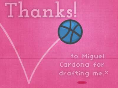 Thanks 1 hour dribbble miguel cardona thanks welcome