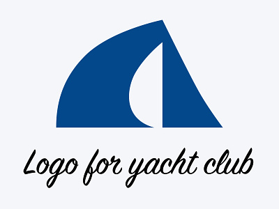 Logo for yacht club branding design illustration logo logo design logodesign logos logotype vector